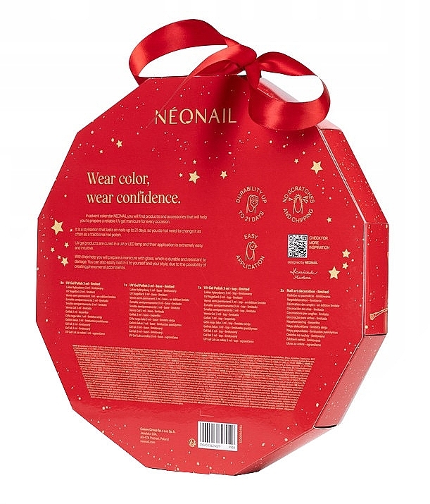 Kalendarz adwentowy, 12 produktów - Neonail Professional Advent Calendar 2023 — Zdjęcie N2