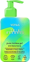 Żel do higieny intymnej z ekstraktem z kory dębu, kwasem mlekowym i inuliną - Venus Skin Balance Pure Intima Gel — Zdjęcie N1