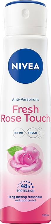 Antyperspirant - Nivea Fresh Rose Touch Anti-Perspirant Deo Spray