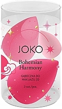 Zestaw gąbek do makijażu, 3 sztuki - Joko 3D Bohemian Harmony — Zdjęcie N1