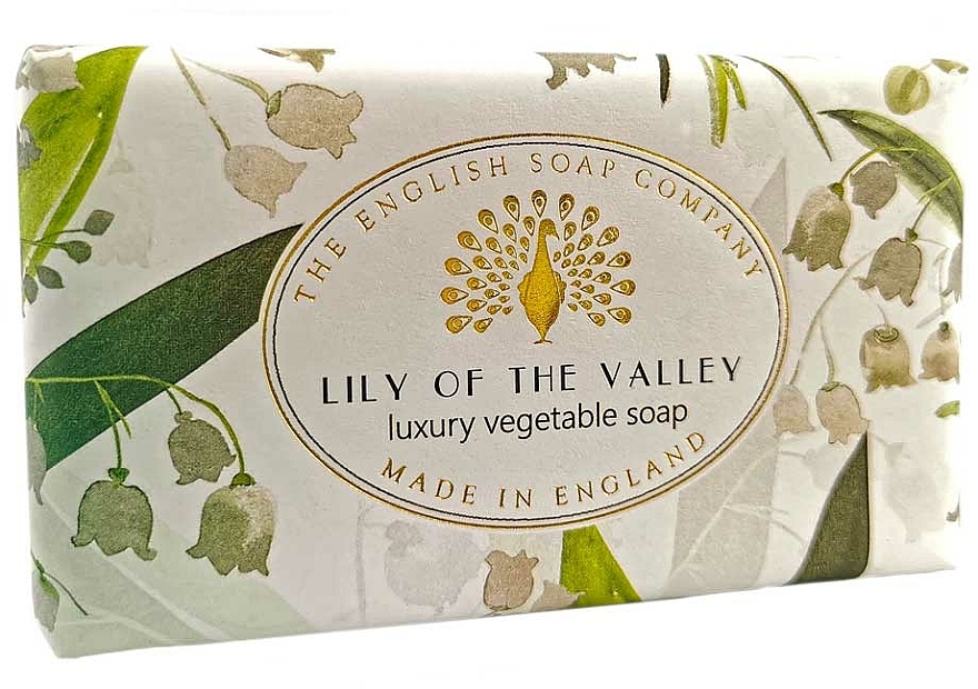 Mydło w kostce Konwalia majowa - The English Soap Company Vintage Collection Lily of The Valley Soap — Zdjęcie N1