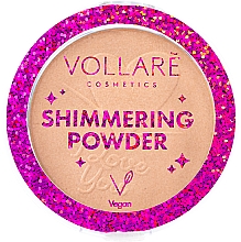 Kup Puder do twarzy z drobinkami - Vollare Shimmering Powder