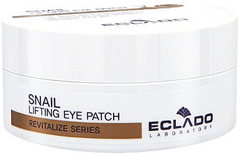 Rewitalizujące płatki pod oczy - Eclado Laboratory Snail Lifting Eye Patch — Zdjęcie N1