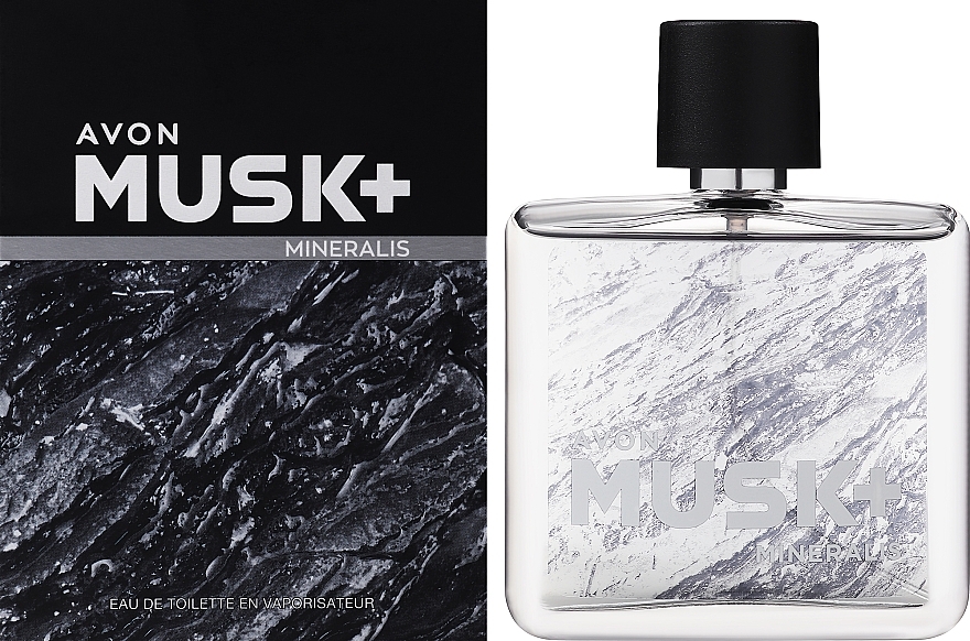Avon Musk+ Mineralis - Woda toaletowa — Zdjęcie N2