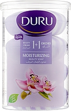 Kup Mydło w ekonomicznym opakowaniu Orchidea - Duru 1+1 Moisturizing Beauty Soap