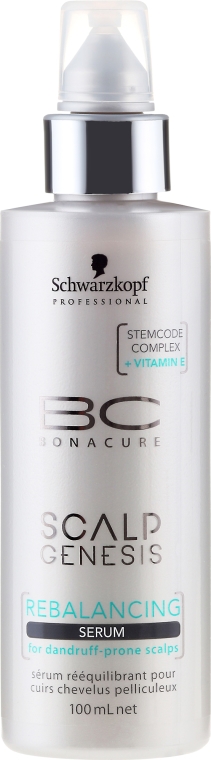 Balansujące serum do włosów - Schwarzkopf Professional BC Scalp Genesis Rebalancing Serum — Zdjęcie N2