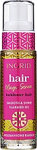 Wygładzająco-nabłyszczające serum do włosów z olejkiem lnianym - Ingrid Cosmetics Vegan Concentrated Hair Serum Flaxseed Oil — Zdjęcie N1