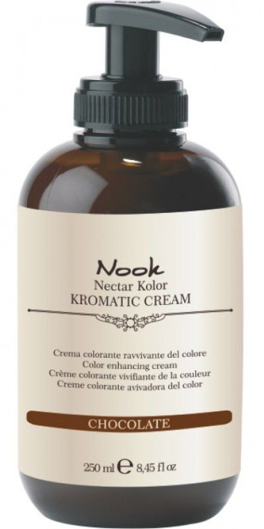 Balsam-krem do włosów wzmacniający kolor Czekolada - Maxima Kromatic Color Enhancing Cream — Zdjęcie N1