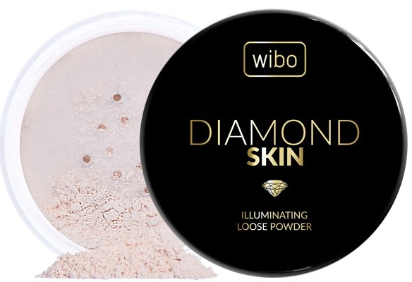 Rozświetlający sypki puder do twarzy - Wibo Diamond Skin