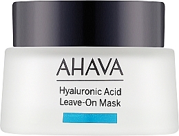 Kup Maseczka do twarzy ​​z kwasem hialuronowym bez spłukiwania - Ahava Hyaluronic Acid