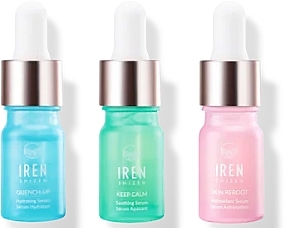 Zestaw - Iren Shizen Dew Up Hydrating Discovery Kit (serum/3*5ml) — Zdjęcie N2