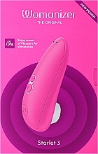 Podciśnieniowy stymulator łechtaczki, różowy - Womanizer Starlet 3 Pink — Zdjęcie N1