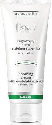 Łagodzący krem z zielem świetlika - Ava Laboratorium Professional Line Soothing Cream With Eyebright Extract — Zdjęcie N1