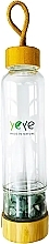 Butelka na wodę z zielonymi kryształkami jadeitu - Yeye — Zdjęcie N1