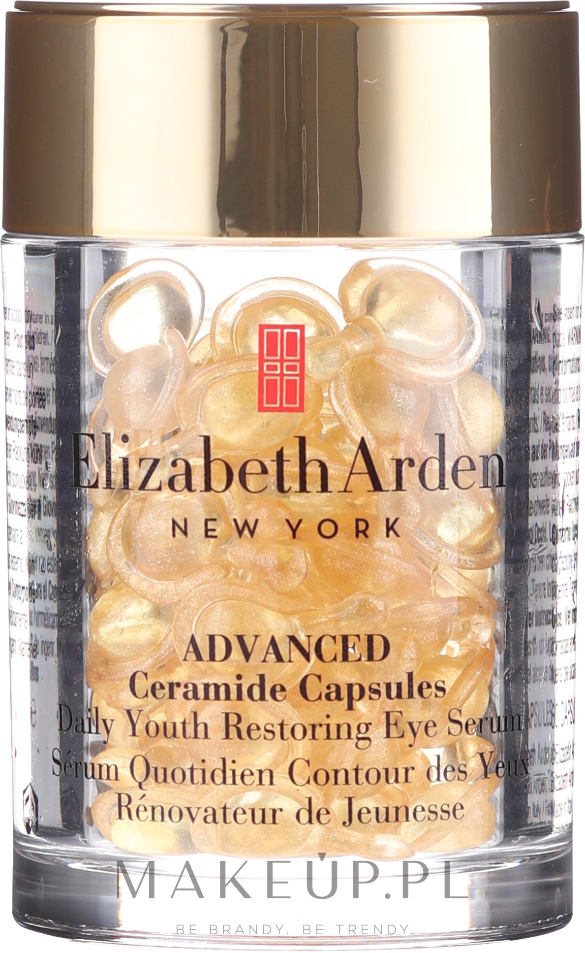 Rewitalizujące serum pod oczy - Advanced Ceramide Capsules Daily Youth Restoring Eye Serum — Zdjęcie 60 szt.