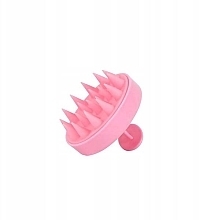 Masażer do skóry głowy, różowy - Donegal Blissful Scalp Massager — Zdjęcie N2