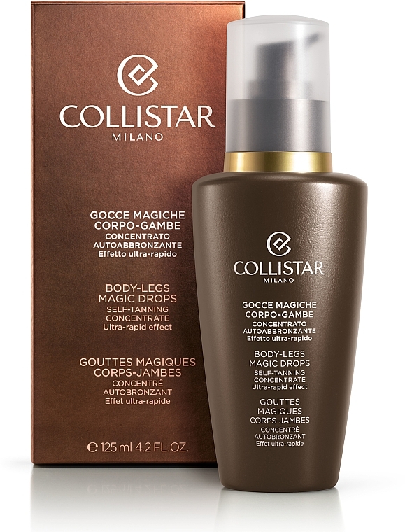 PRZECENA! Emulsja samoopalająca do ciała i nóg - Collistar Magic Drops for Body & Legs Self Tanning Concentrate * — Zdjęcie N3