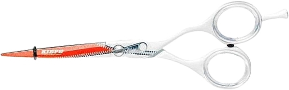 Nożyczki fryzjerskie, pomarańczowe - Kiepe Hair Scissors Ergo Anatomic ZIP 5" — Zdjęcie N1