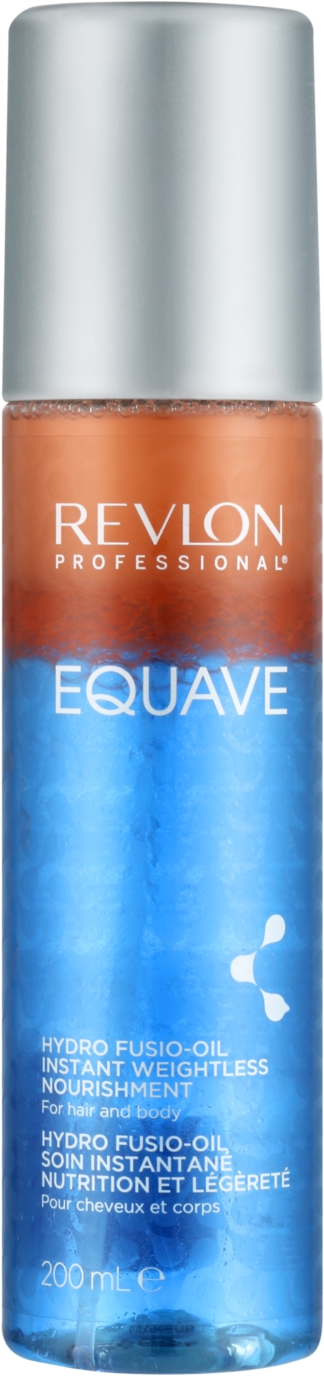 Spray do włosów i ciała - Revlon Professional Equave Hydro Fusio-Oil Instant Weightless Nourishment — Zdjęcie 200 ml