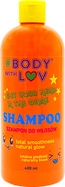 Wygładzający szampon do włosów suchych, matowych i puszących się - New Anna Cosmetics #Bodywithluv Shampoo