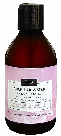 Woda micelarna dla każdego rodzaju cery - LaQ Micellar water — Zdjęcie N1