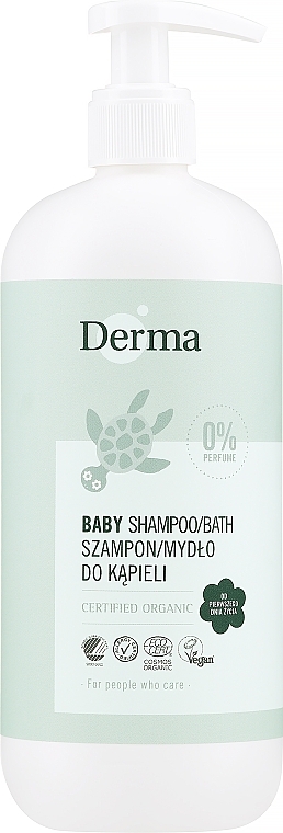 Szampon i mydło do kąpieli dla dzieci - Derma Baby Shampoo/Bath — Zdjęcie N4