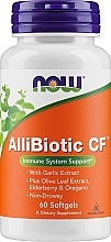 Kup Czarny bez w żelowych kapsułkach - Now Foods AlliBiotic CF