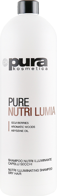 Nabłyszczający szampon do suchych włosów - Pura Kosmetica Nutri Lumia Shampoo — Zdjęcie N3