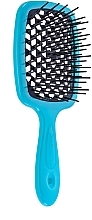 Kup Szczotka do włosów 72SP226, czarne zęby, turkusowa - Janeke SuperBrush Vented Brush