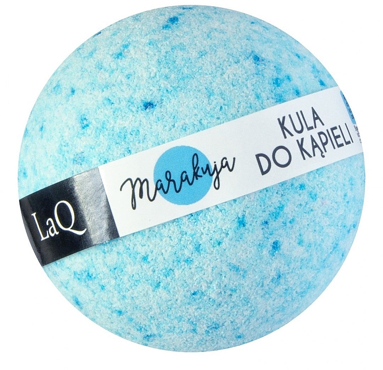 Kula do kąpieli Marakuja, niebieska - LaQ Bath Bomb — Zdjęcie N1