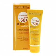 Kup Tonujący krem do skóry suchej i normalnej SPF 50+ - Bioderma Photoderm Max Tinted Cream Golden Color