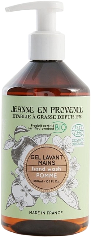 Żel do mycia rąk o zapachu zielonego jabłka - Jeanne En Provence Hand Wash — Zdjęcie N1