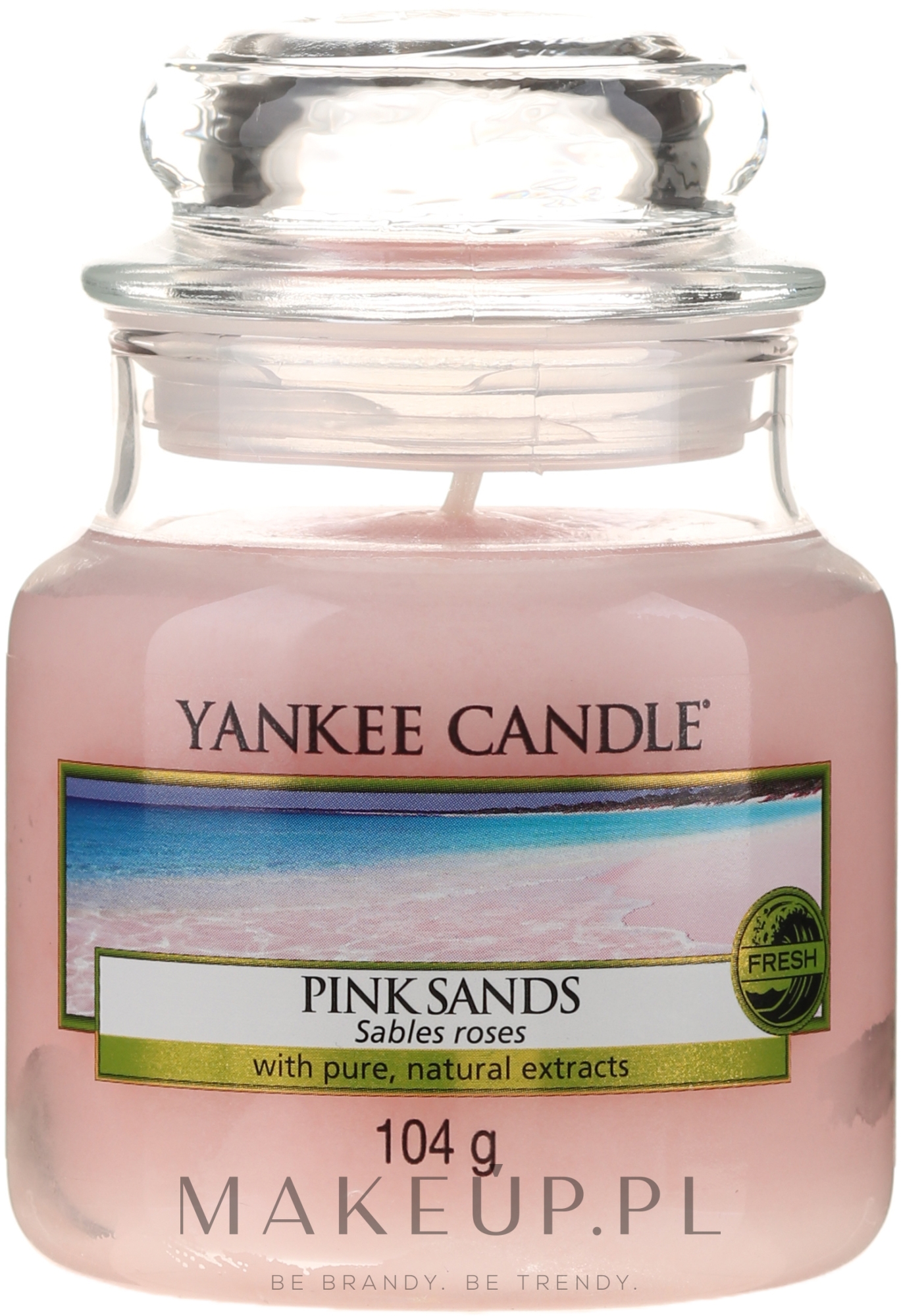 Świeca zapachowa w słoiku - Yankee Candle Pink Sands — Zdjęcie 104 g