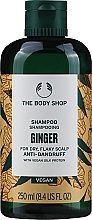 Kup Przeciwłupieżowy szampon do włosów z imbirem i proteinami jedwabiu - The Body Shop Ginger Shampoo Anti-Dandruff Vegan