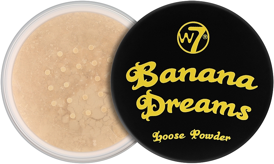 Sypki puder do twarzy - W7 Banana Dreams Loose Powder — Zdjęcie N1