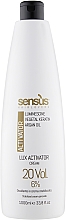 Kup Stabilizujący krem-utleniacz 6% - Sensus Lux Activator Cream 20 Vol