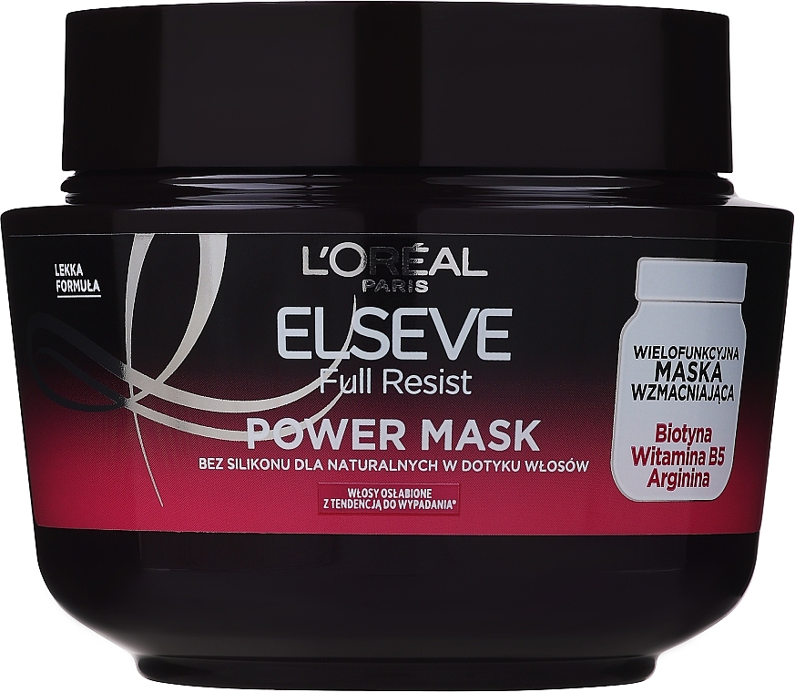 Wzmacniająca maska do włosów - L'Oreal Paris Elseve Full Resist Power Mask