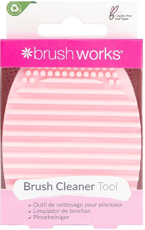 Środek do czyszczenia pędzli, silikonowy, mały - Brushworks Silicone Makeup Brush Cleaning Tool — Zdjęcie N2