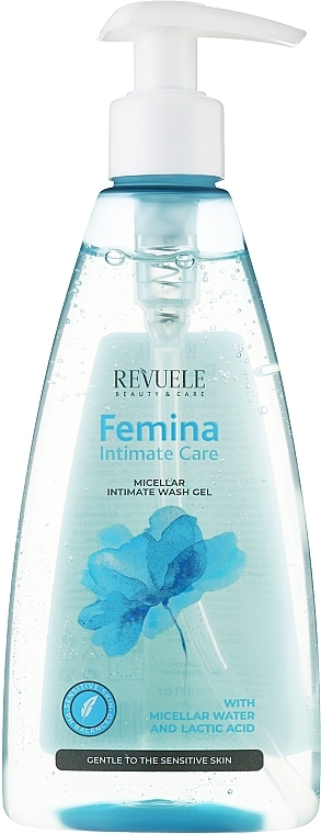 PRZECENA! Micelarny żel do higieny intymnej - Revuele Femina Intimate Care Micellar Intimate Wash Gel * — Zdjęcie N1