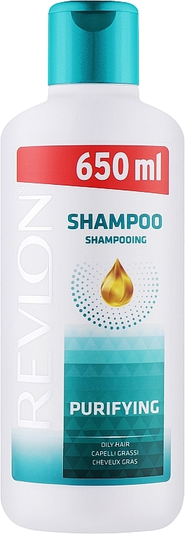 Szampon do włosów przetłuszczających się - Revlon Flex Keratin Shampoo for Oily Hair — Zdjęcie N1