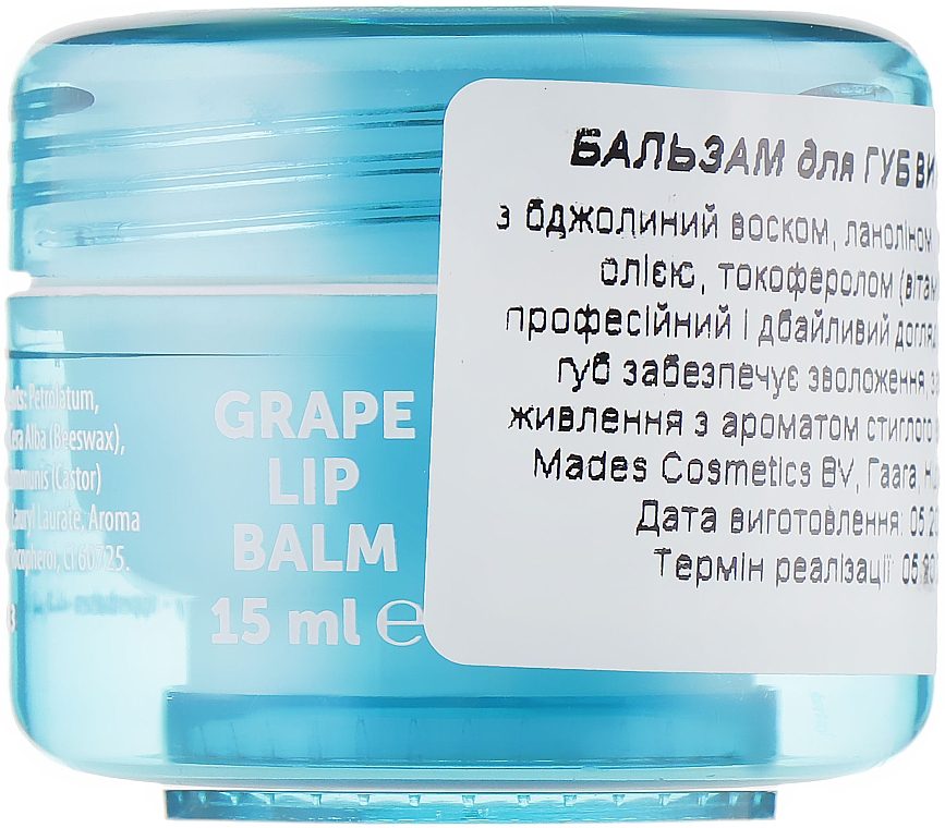 Balsam do ust Winogrona - Mades Cosmetics Signature Lip Balm — Zdjęcie N2