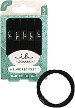 Gumka do włosów, czarna - Invisibobble Earth Hair Tie  — Zdjęcie N1