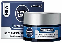 Nawilżający krem do twarzy - NIVEA Men Protect & Care Intensive Moisturising Face Cream — Zdjęcie N1