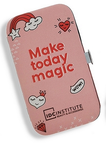 Zestaw do manicure, różowy - IDC Institute Sweet & Pretty — Zdjęcie N1