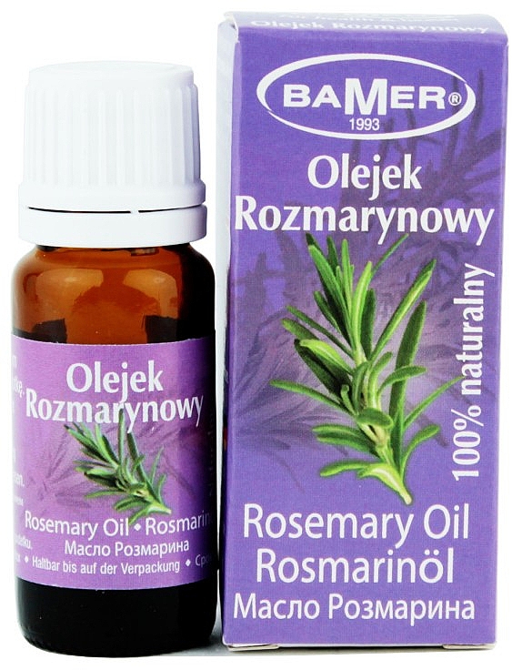Olejek eteryczny Rozmaryn - Bamer Rosemary Oil — Zdjęcie N1