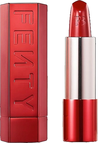 Etui na szminkę, czerwone - Fenty Beauty Icon The Case Semi-Matte Refillable Lipstick — Zdjęcie N2