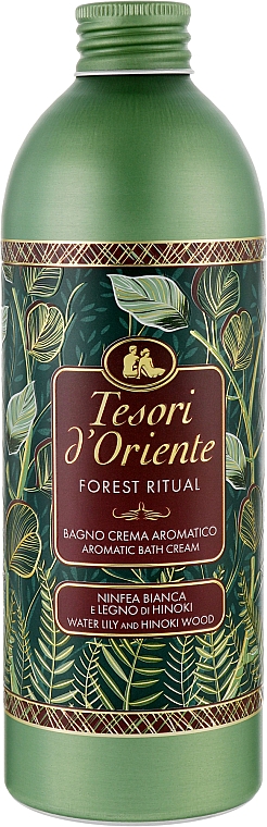 Tesori d`Oriente Forest Ritual Bath Cream - Kremowy żel do kąpieli