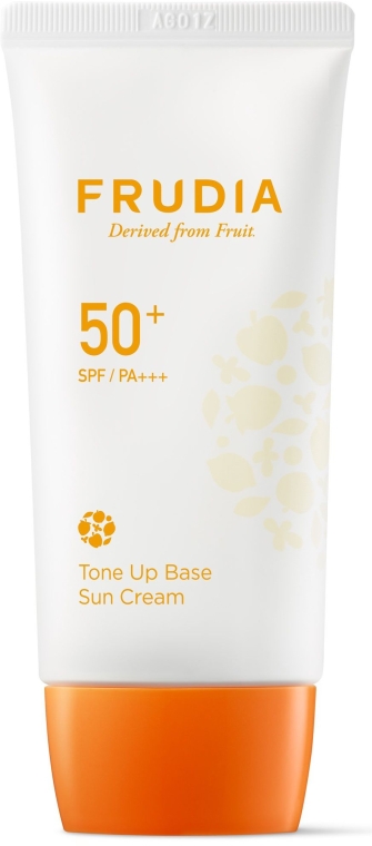 Przeciwsłoneczny krem-podkład do twarzy - Frudia Tone Up Base Sun Cream SPF50 — Zdjęcie N2