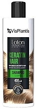 Keratynowy szampon do włosów zniszczonych i łamliwych - Vis Plantis Loton Keratin Hair Shampoo — Zdjęcie N1
