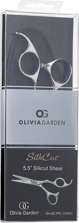 Nożyczki fryzjerskie - Olivia Garden Schaar SilkCut 5.5 Inch — Zdjęcie N3
